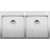 Zlewozmywak Blanco CLARON 400/400-IF/A stal Durinox z korkiem aut. z InFino Push Control 525 018